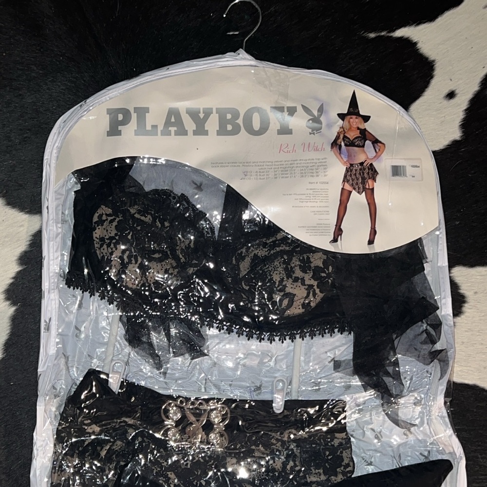 Playboy Vintage Deadstock Y2K 2008 Rich Witch Halloween Costume, new, small - Picture 5 of 5